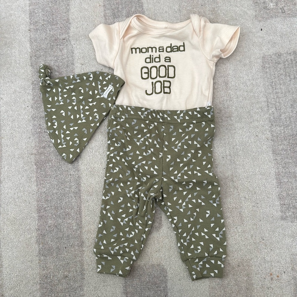 Tahari 0-3 M 3 piece set